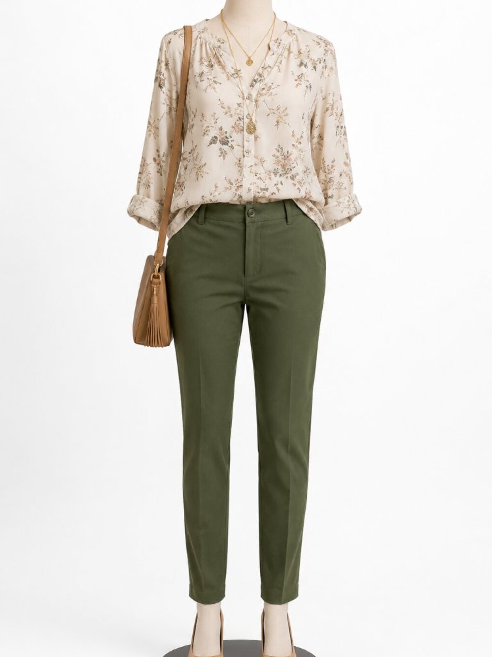 Lee Olive Green Slacks